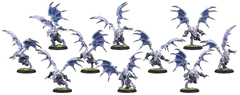 Hordes: PRESALE Legion of Everblight Grotesque Raiders/Grotesque Banshees Blighted Nyss Unit (10) (plastic) Privateer
